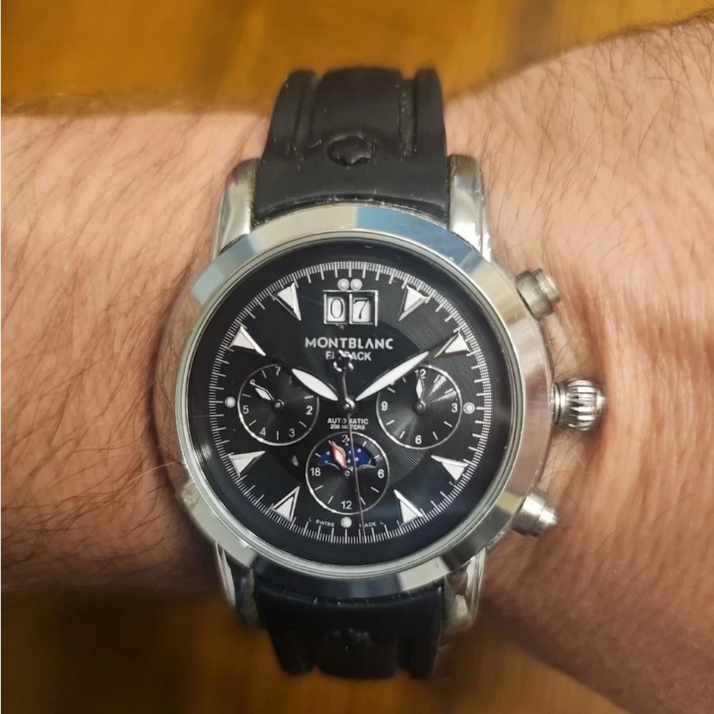 Mont Blanc Flyback 7000PL24026 Men’s Watch Swiss made Chronographautomatic